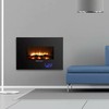 Decorative Electric Chimney Breast Orbegozo CM 8000 Black 1800 W