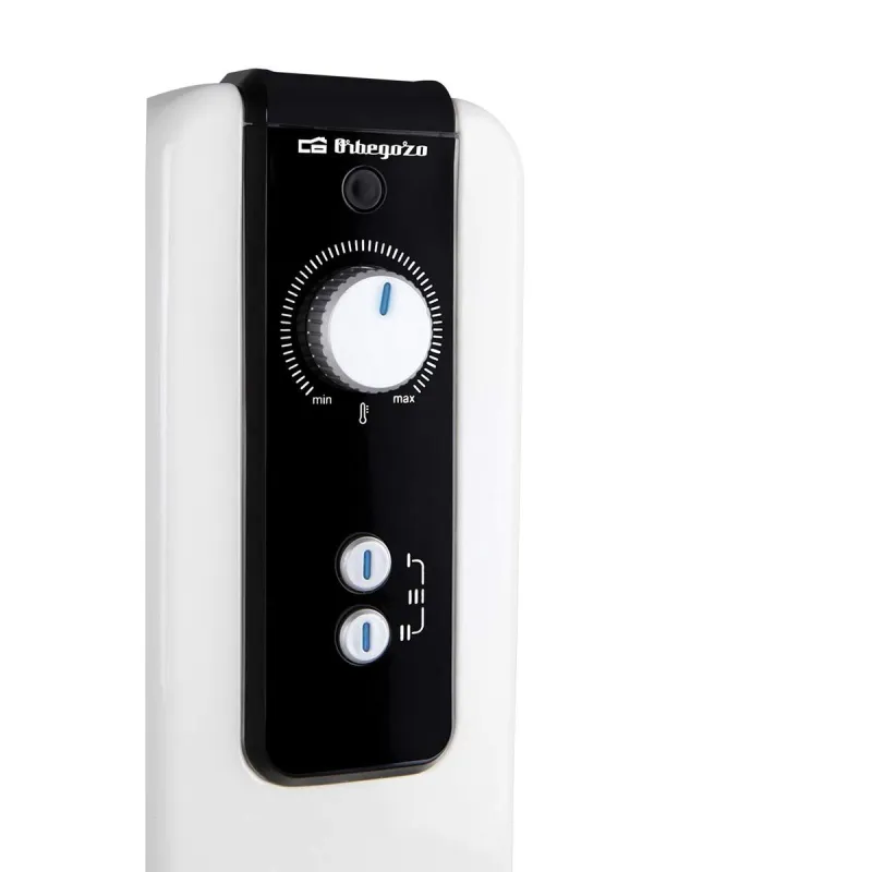 Масляный радиатор Orbegozo RH 2000 Чёрный 2000 W