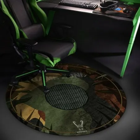 Gaming Mat Woxter Stinger Printed Ø 120 cm Natural rubber Polycarbonate