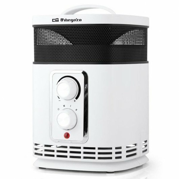 Portable Ceramic Heater Orbegozo CR 6025 White 1500 W