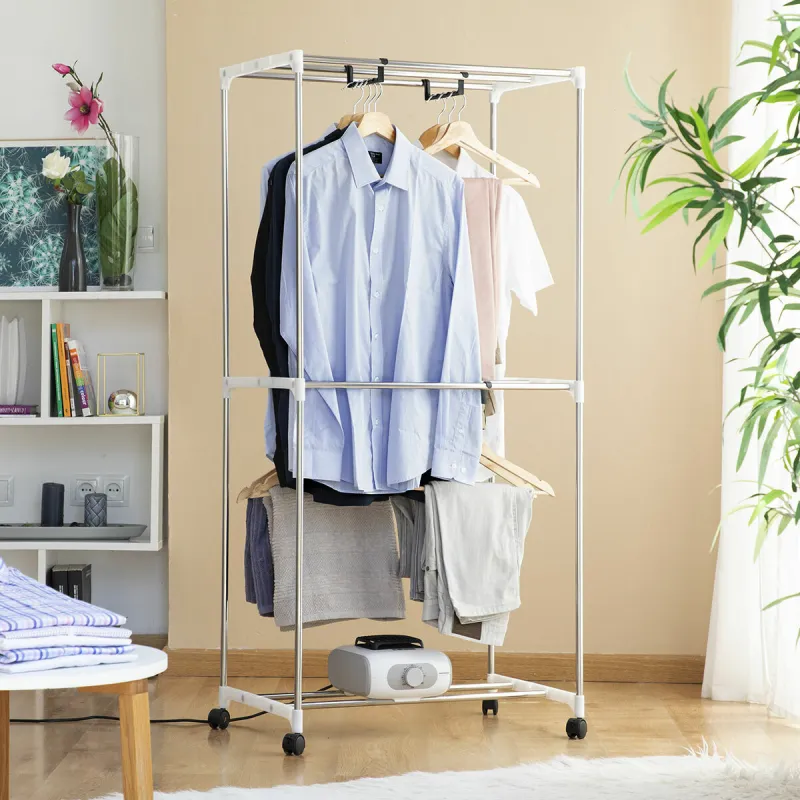 Kannettava elektroninen kuivaaja 2 tasolla Dupledry Blue InnovaGoods 1200 W