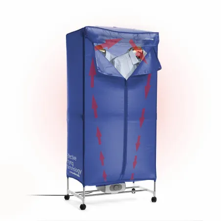 Kannettava elektroninen kuivaaja 2 tasolla Dupledry Blue InnovaGoods 1200 W