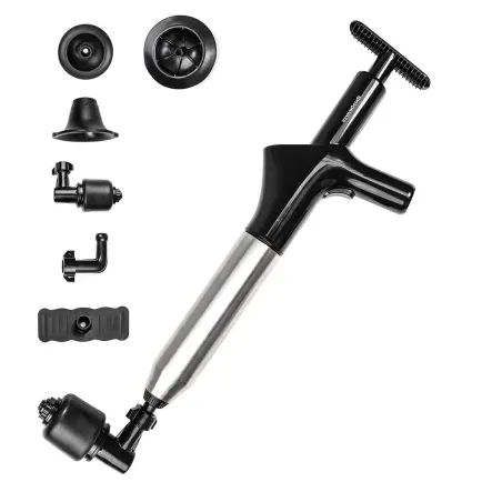 Korkean paineen paineilmapumppu lisävarusteilla ja 5-in-1 painemittarilla Jetpro InnovaGoods