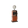 Table clock Home ESPRIT Blue Orange Vintage gasolinera (2 Units)