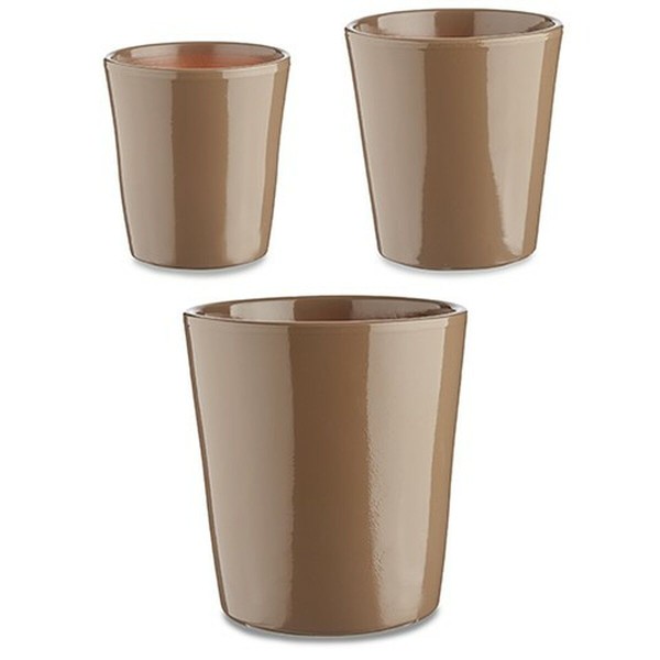 Katlu komplekts Ibergarden Cónica Ø 14 cm Ø 22 cm Ø 17 cm Plastmasa 30 x 40 cm 3 Daudzums (3 Daudzums)