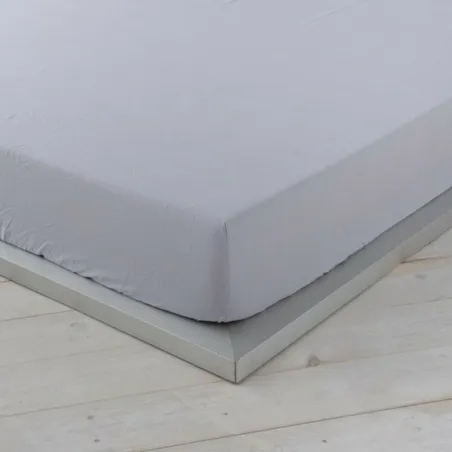 Fitted bottom sheet Naturals Grey