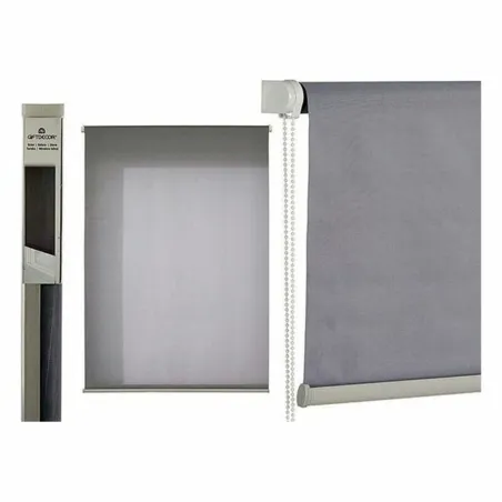 Roller blinds Gift Decor Grey Plastic 5 x 131 x 5 cm