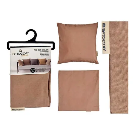Чехол для подушки Gift Decor Коричневый 45 x 0,5 x 45 cm 60 x 0,5 x 60 cm