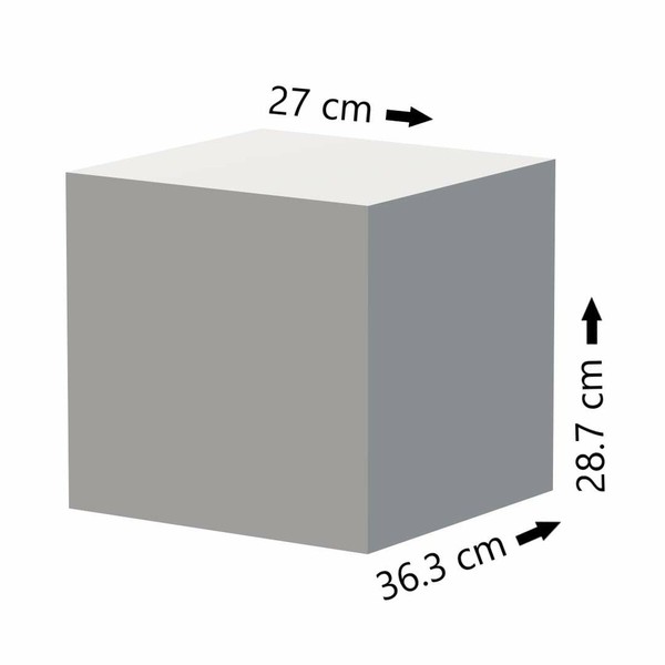 Mapju atvilktne Leitz WOW CUBE Balts