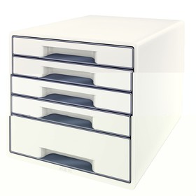Chest of drawers Leitz WOW CUBE White
