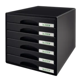 Chest of drawers Leitz Buc de cajones Plus Black