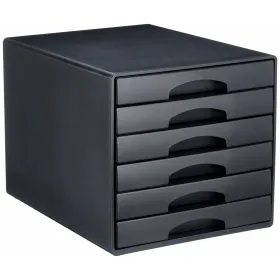 Chest of drawers Leitz Buc de cajones Plus Black