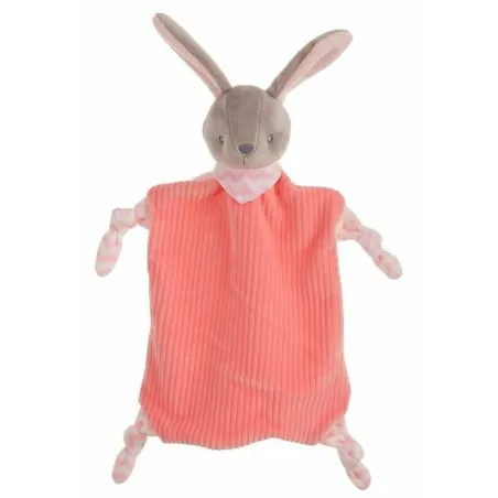 Doudou pliušinis žaislas 29 x 29 cm Triušis Rožinė