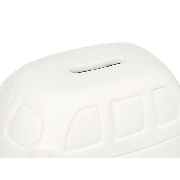 Itse maalattava säästölipas Pincello Valkoinen 12 x 8,5 x 8,5 cm 12,4 x 8,6 x 9,9 cm Pakettiauto (12 osaa)