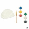 Paint Your Own Money Box Pincello Ceramic Rainbow 13,9 x 8,4 x 9,6 cm 13,9 x 8 x 8 cm (12 Units)