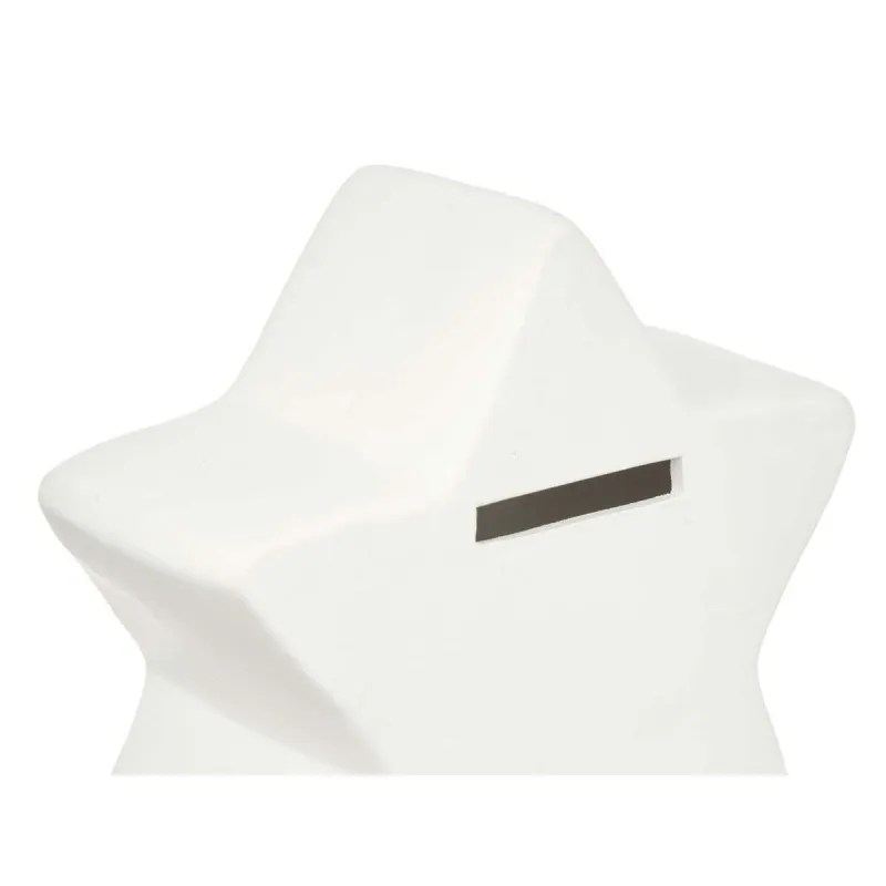 Krājkastīte apgleznošanai Pincello Balts 12,8 x 12,6 x 8,2 cm 12,5 x 12,5 x 5,5 cm Zvaigzne (12 gb.)