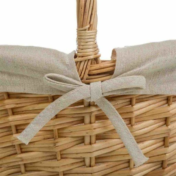 Basket set Alexandra House Living Natural wicker Willow wood 3 Pieces