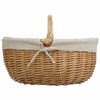 Basket set Alexandra House Living Natural wicker Willow wood 3 Pieces