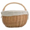 Basket set Alexandra House Living Natural wicker Willow wood 3 Pieces