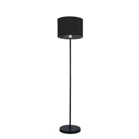FRANCO FLOOR LAMP 1xE27 BLACK