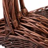Basket set Alexandra House Living Brown wicker Willow wood 4 Pieces