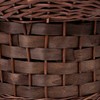 Basket set Alexandra House Living Brown wicker Willow wood 4 Pieces