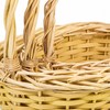 Basket set Alexandra House Living Yellow Natural wicker Willow wood 3 Pieces