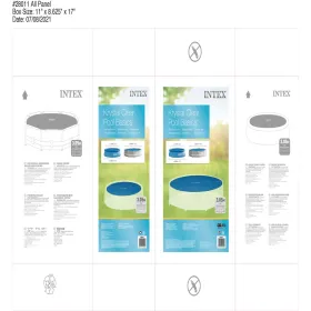 Swimming Pool Cover Intex 305 cm Solar Circular