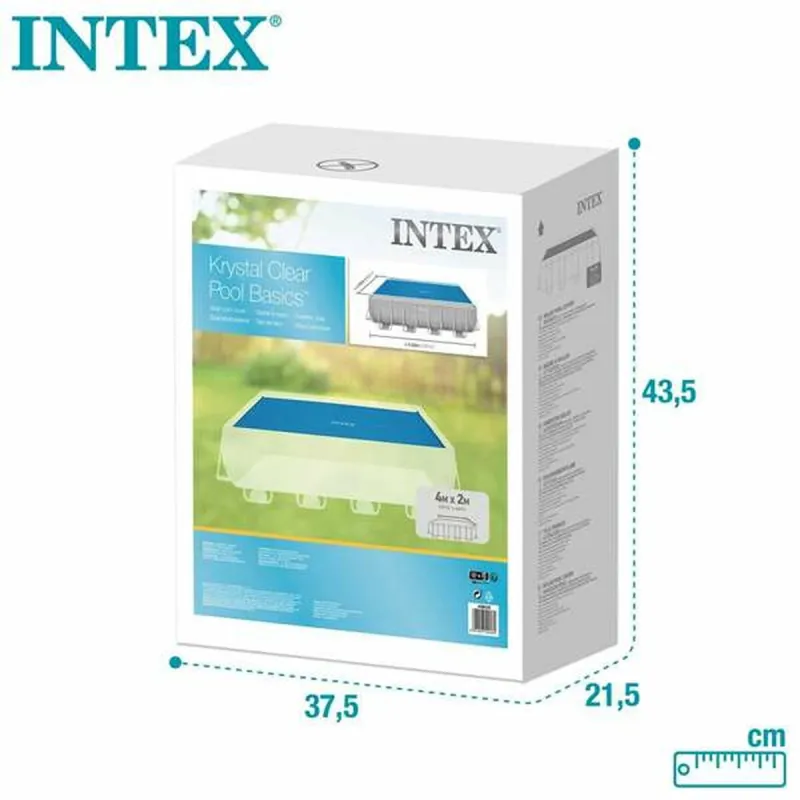 Покрытия для бассейнов Intex Frame Солнечный Прямоугольный 378 x 186 cm