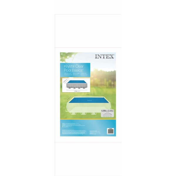 Покрытия для бассейнов Intex 488 x 244 cm Солнечный Прямоугольный