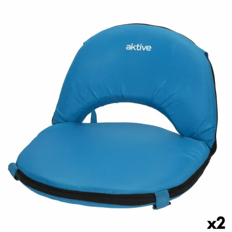 Seat Back Aktive 41 x 33 x 40 cm Blue Foldable (2 Units)