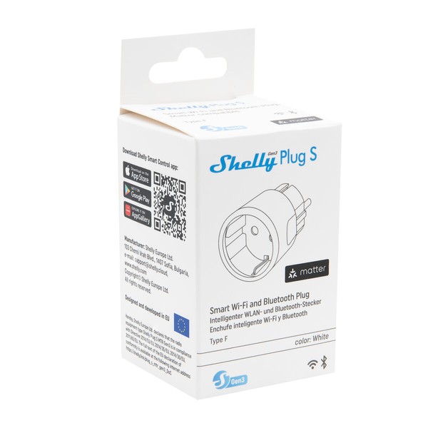 Išmanusis lizdas Shelly 85366990 Wi-Fi 230 V 10 A