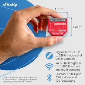 Išmanusis lizdas Shelly SHELLY 1PM GEN4 4-PACK Wi-Fi 230 V 16 A (4 vnt.)