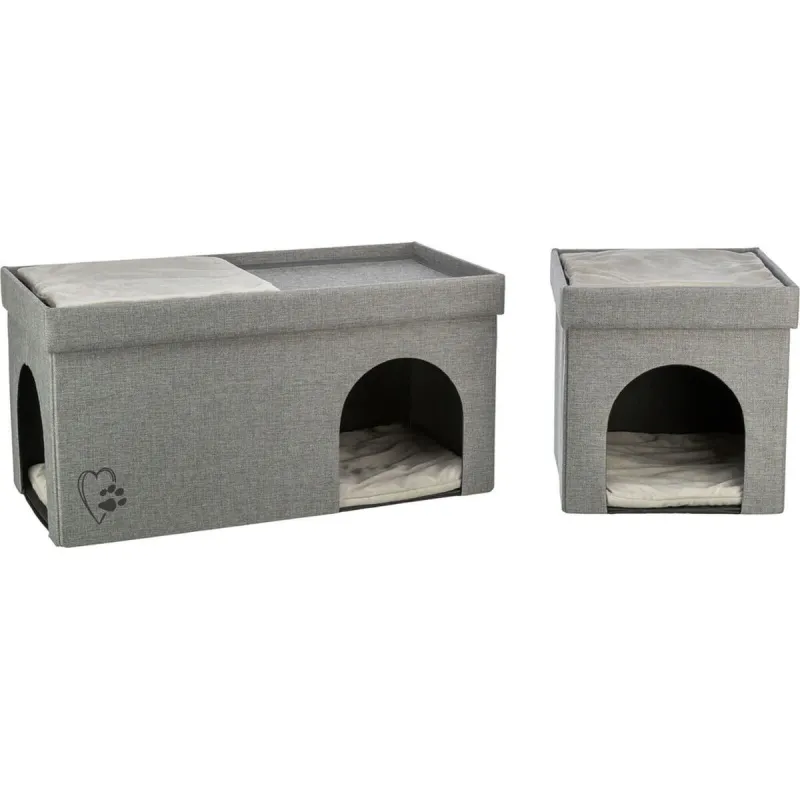 Cat cave Trixie Kimy Light grey 76 x 72 x 37 cm