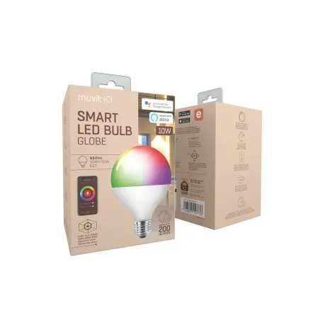 Smart Light bulb Muvit iO 10 W E27 2700 K 6500 K 950 Lm Wi-Fi LED
