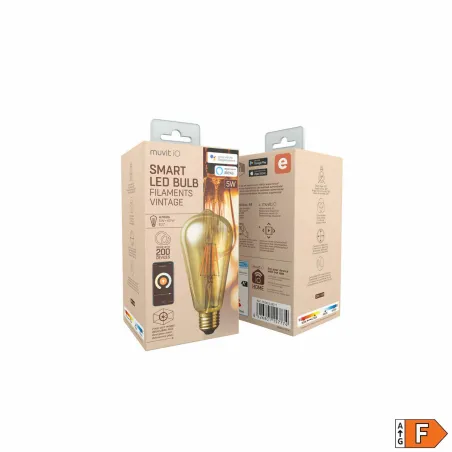 Smart Light bulb Muvit iO 5 W E27 1800 K 2700 K 480 Lm Wi-Fi