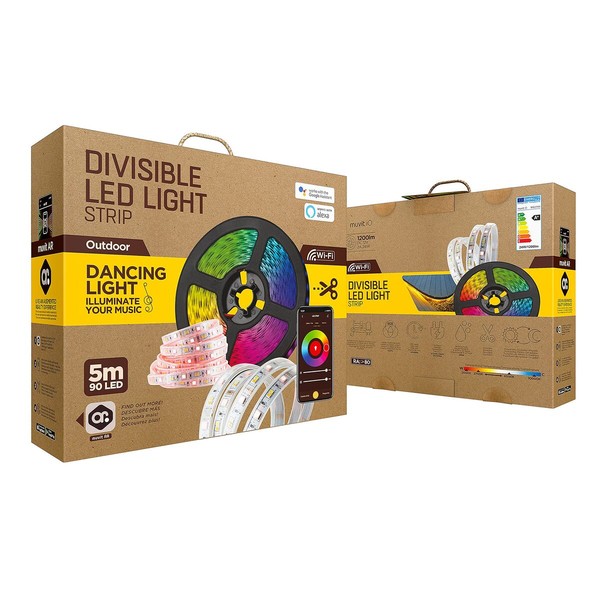 LED strips Muvit iO White Multicolour F 5 m
