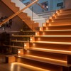 LED strēmeles muvit iO iO Silts balts Caurspīdīgs 5 m Neona