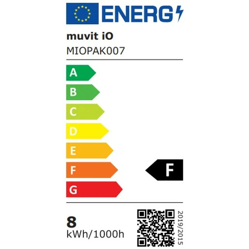 Smart Light bulb Muvit iO 9 W E27 800 lm Wi-Fi LED 2700 K 6500 K
