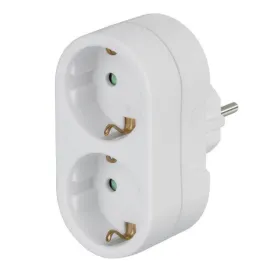 Kištuko adapteris Hama 00108876 Balta 3680 W 250 V