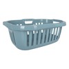 Laundry Basket Tontarelli Hipster Blue 50 L 66 x 44 x 25 cm (6 Units)
