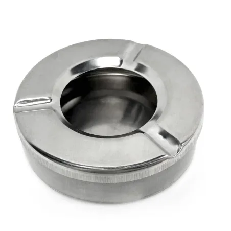 Ashtray Confortime Steel 11 x 3 cm (24 Units)
