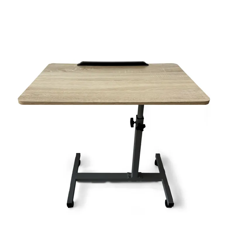 Side table MobleKit Brown Black 60 x 40 x 59 cm Wood Metal (3 Units)