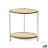 Side table MobleKit White Metal Wood 40 x 42 cm (3 Units)