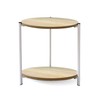 Side table MobleKit White Metal Wood 40 x 42 cm (3 Units)