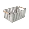 Multi-purpose basket Confortime Wood polypropylene (24 Units)