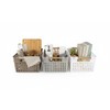 Multi-purpose basket Confortime Wood polypropylene (24 Units)