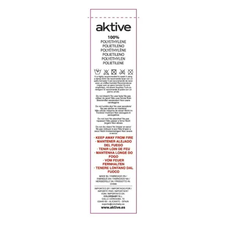 Беседка Aktive Белый 300 x 600 cm Металл Пластик