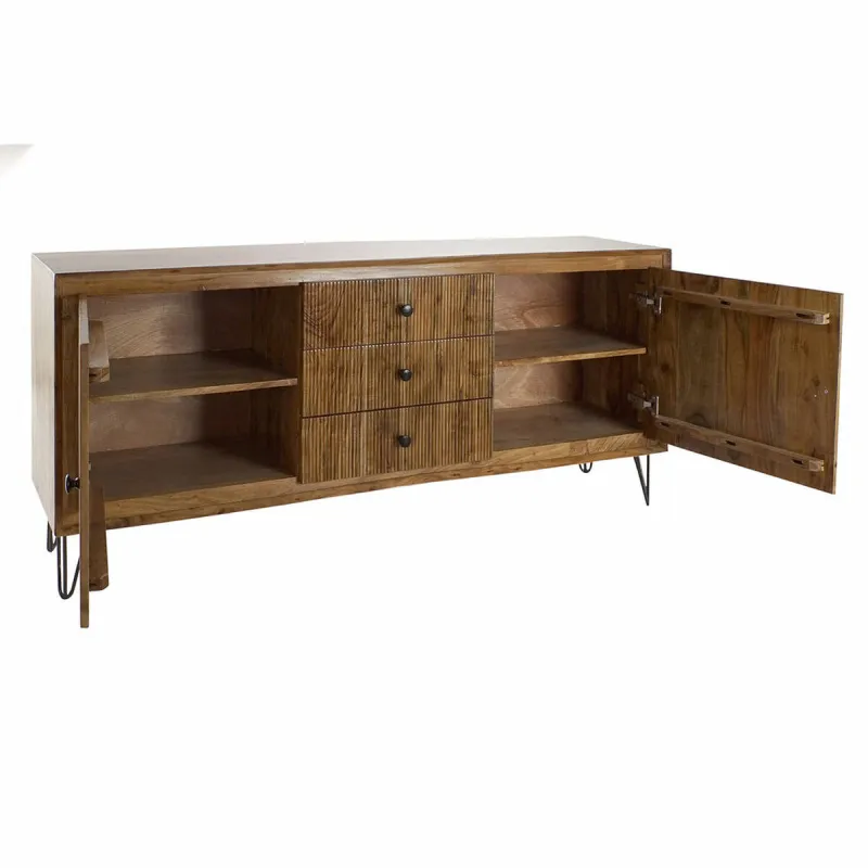 Sivupöytä DKD Home Decor Ruskea 178 x 40 x 77 cm Akaasia