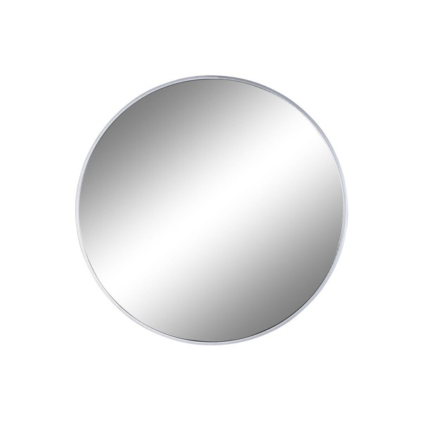 Wall mirror DKD Home Decor Silver Crystal Iron Modern 80 x 1,8 x 80 cm